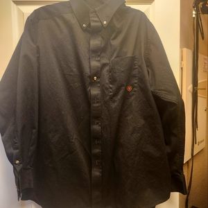 Black Ariat long sleeve shirt